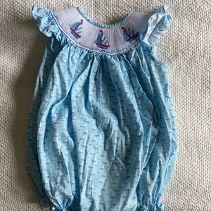 Bailey boys sailboat smocked bubble